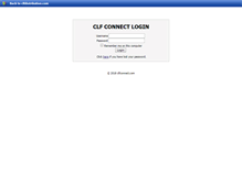 Tablet Screenshot of clfconnect.com